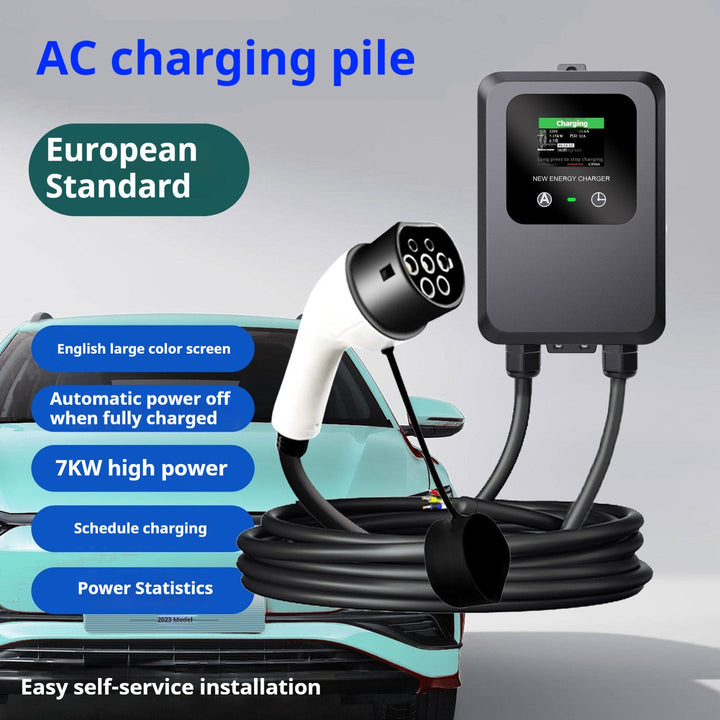 Charge Your Vehicle with Ease: The 7KW AC Electric Vehicle Charging Pile