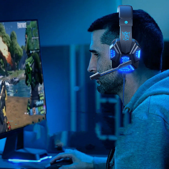 Experience Gaming Like Never Before with the Gaming 7.1 Wire-controlled Headset